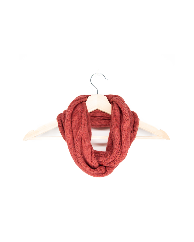 Ripple snood Russet
