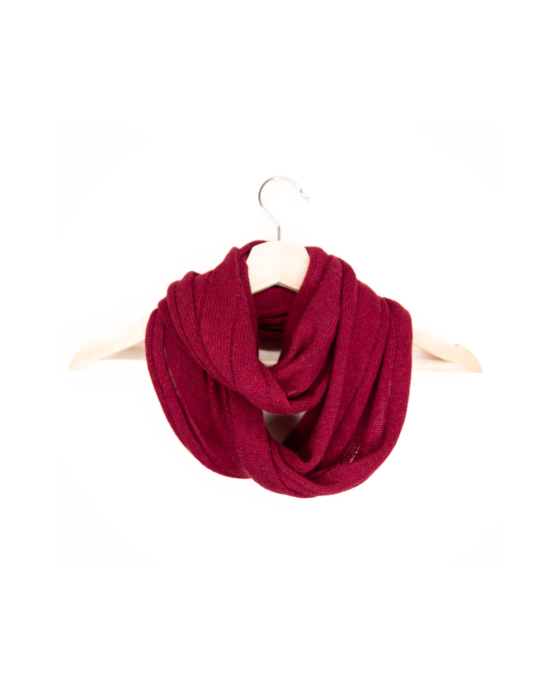 Ripple snood Hibiscus