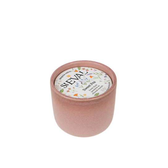 Sweet Pea Candle Pot