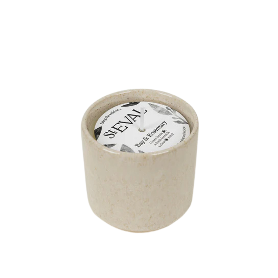 Sand Dune Bay & Rosemary Scented Candle