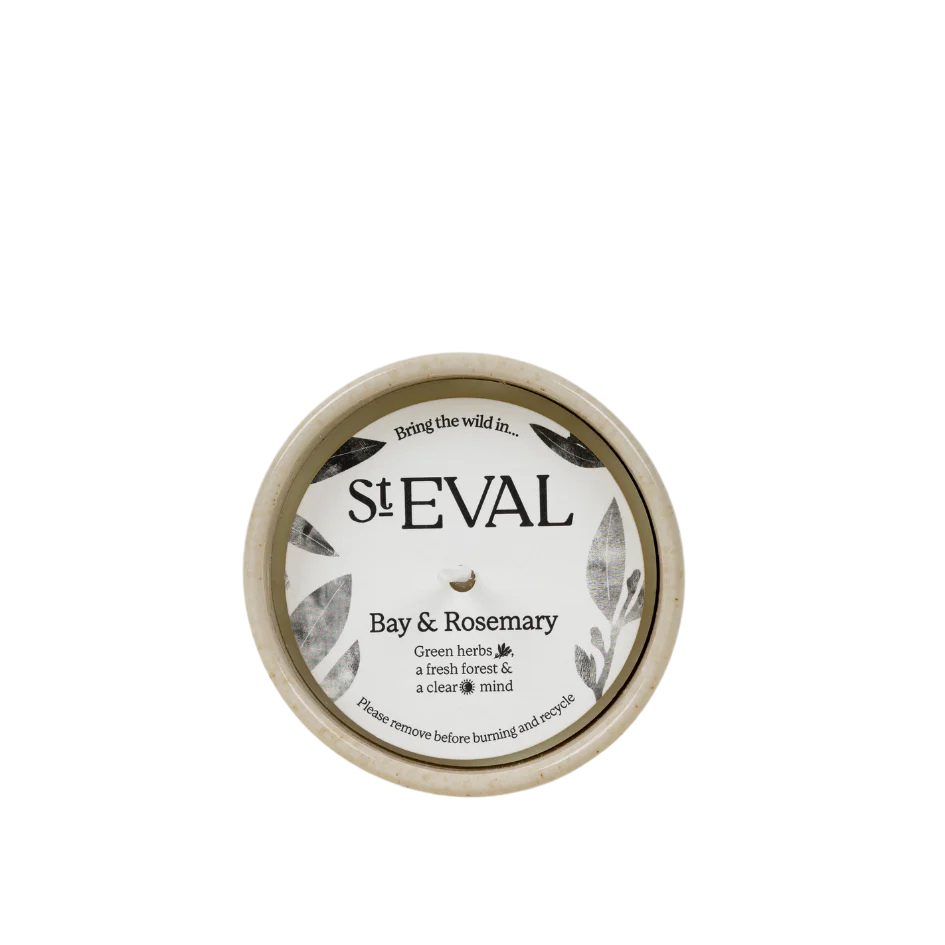 Sand Dune Bay & Rosemary Scented Candle