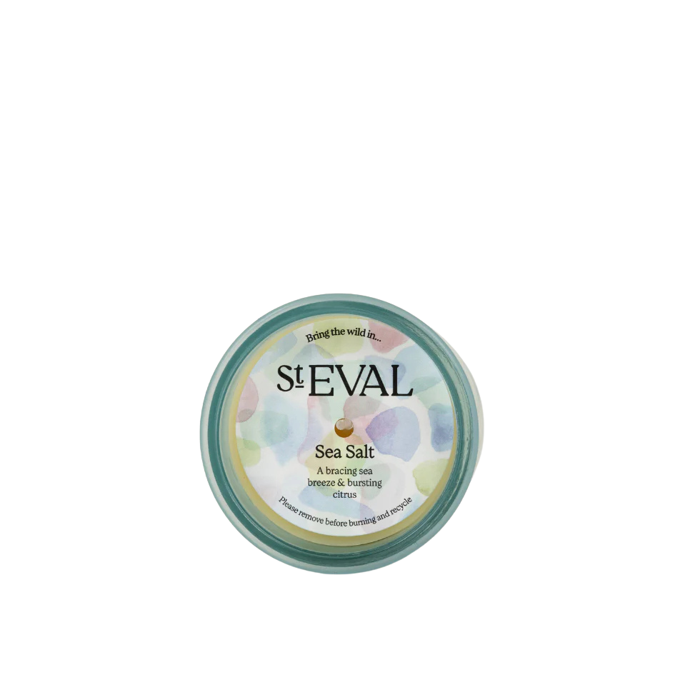 Glass Beachcombing Candle Sea Salt