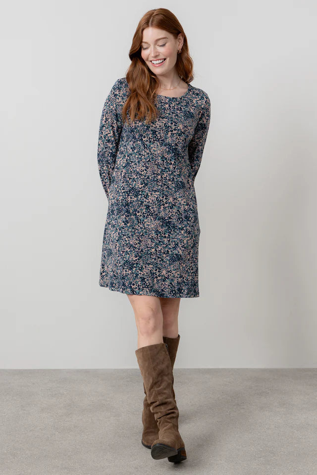 Lily & Me Spruce Dress in Sea Breeze