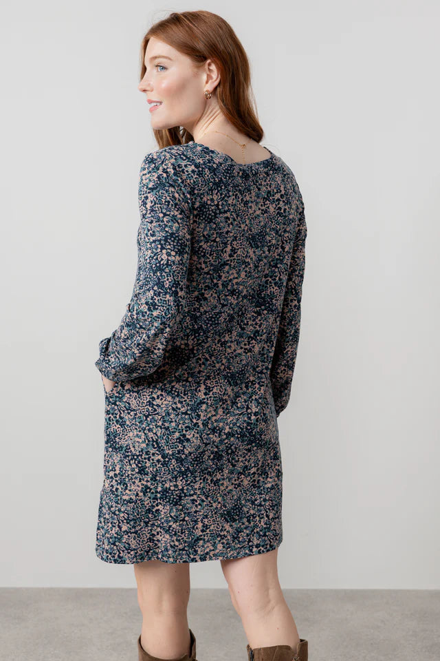 Lily & Me Spruce Dress in Sea Breeze