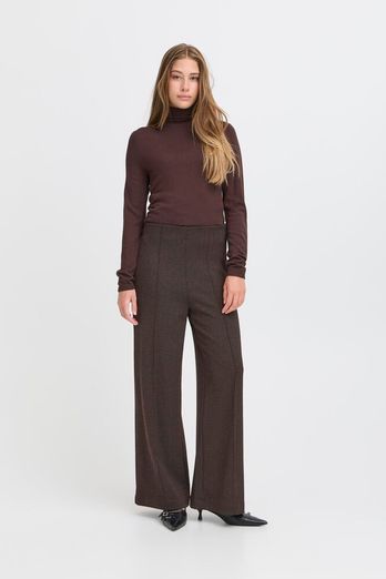 Ichi Ihkate Herringbone Trousers