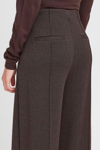 Ichi Ihkate Herringbone Trousers