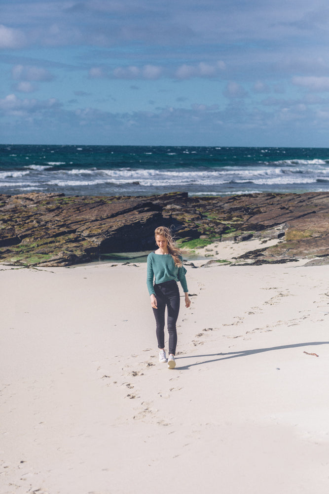 Ripple Cropped Jumper