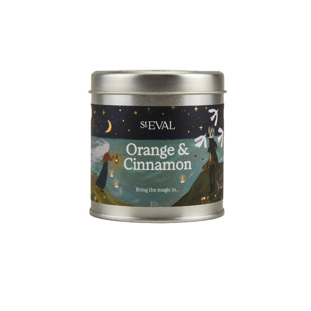 Orange and Cinnamon Fragranced Candle