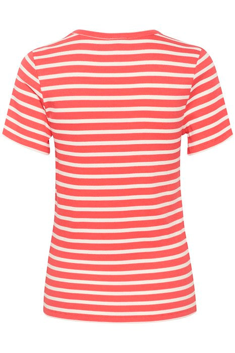 
                  
                    Saint Tropez Asta Stripe T-Shirt Cayenne
                  
                