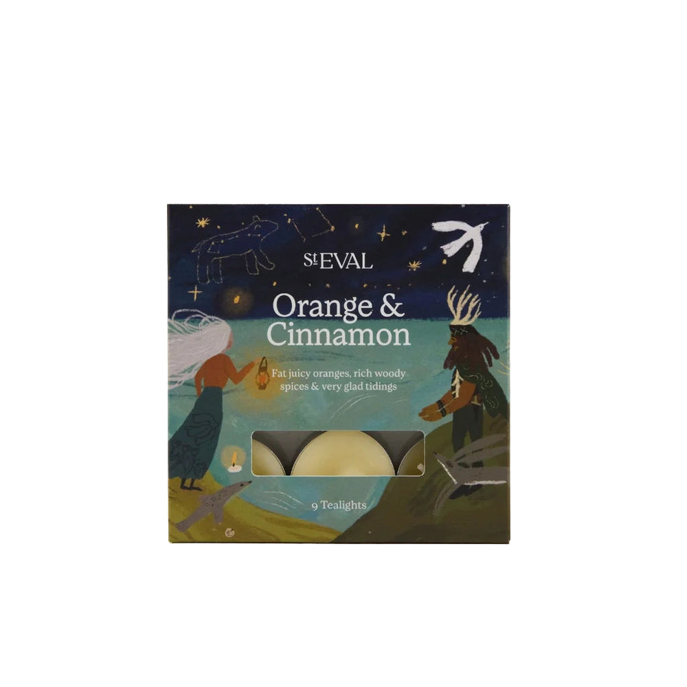 Orange & Cinnamon Tealights