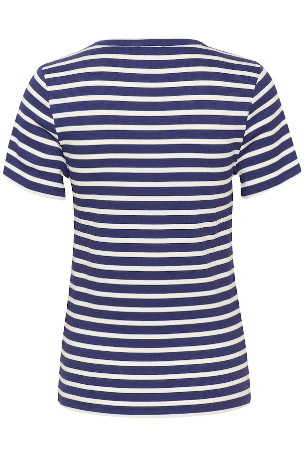 
                  
                    Saint Tropez Stripe T-Shirt - Patriot Blue
                  
                