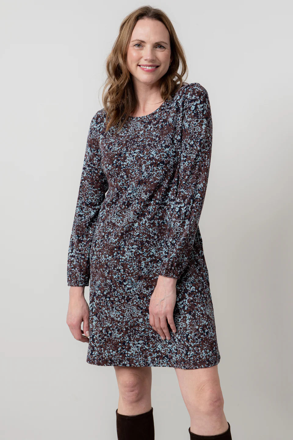 Lily & Me Spruce Dress Chocolate