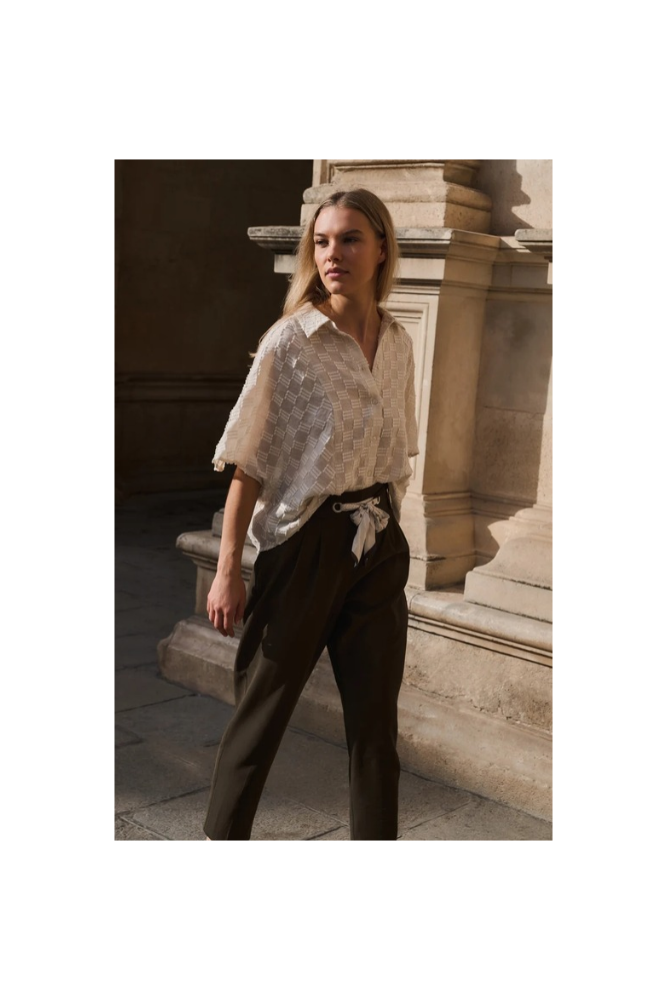 
                  
                    Yaya high waist trousers stright leg
                  
                