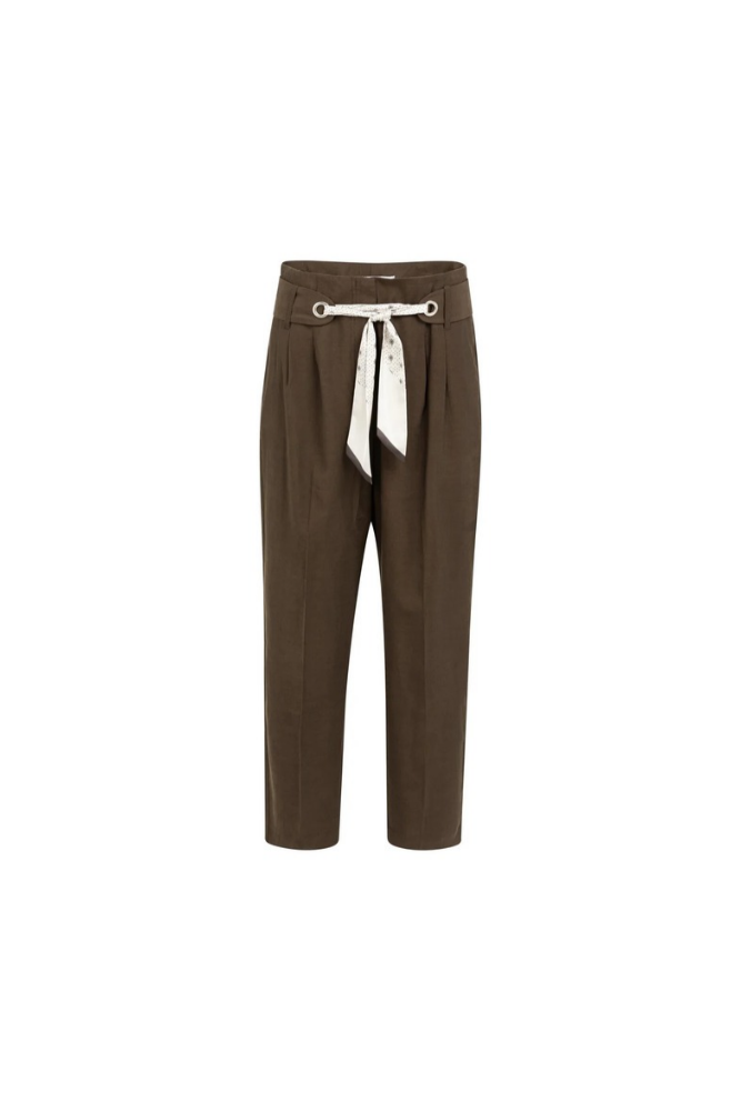 
                  
                    Yaya high waist trousers stright leg
                  
                