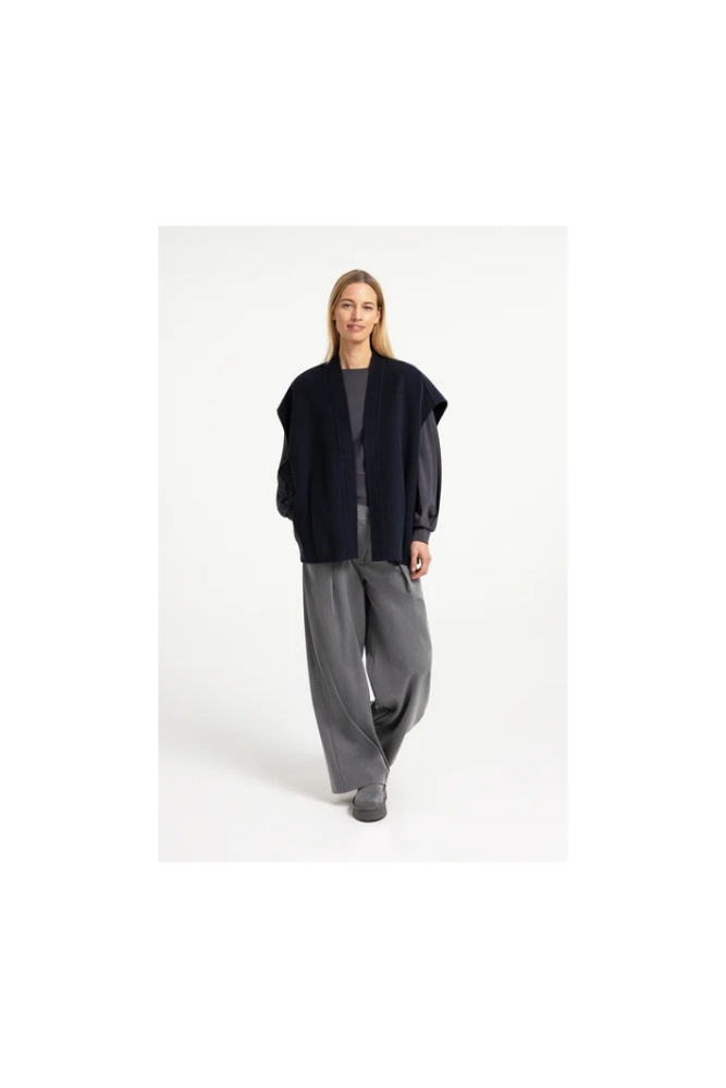 
                  
                    Yaya oversized wool blend bodywarmer
                  
                