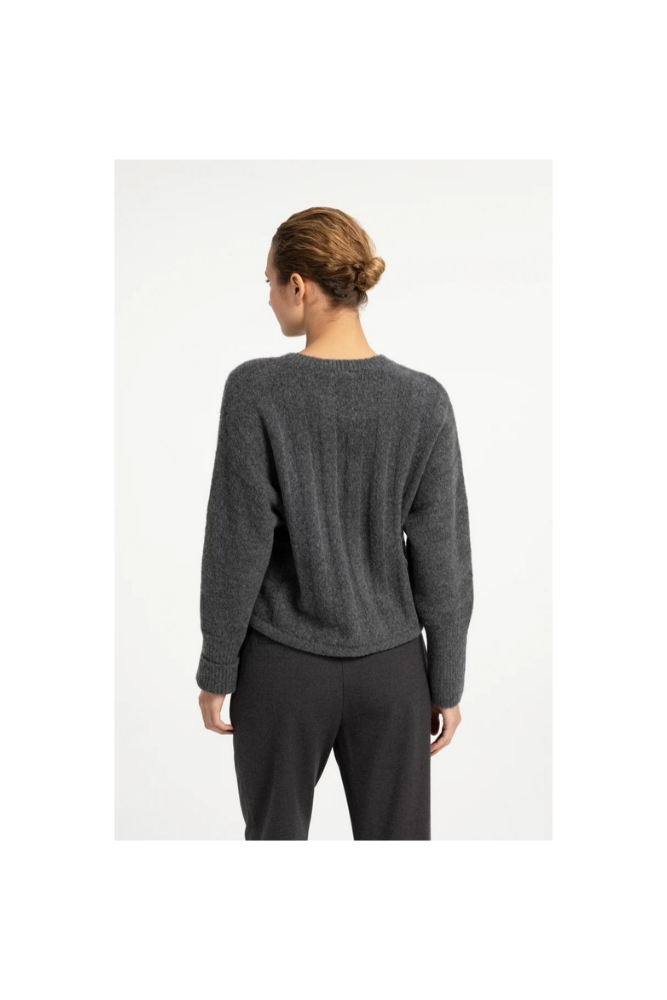 
                  
                    Yaya sweater with batwing sleeves & drawcord
                  
                