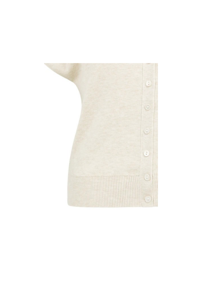 
                  
                    Yaya knitted cardigan with short sleeves
                  
                