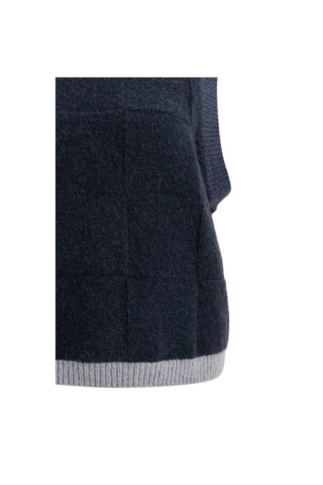 
                  
                    Yaya soft knitted spencer with contrast trim
                  
                