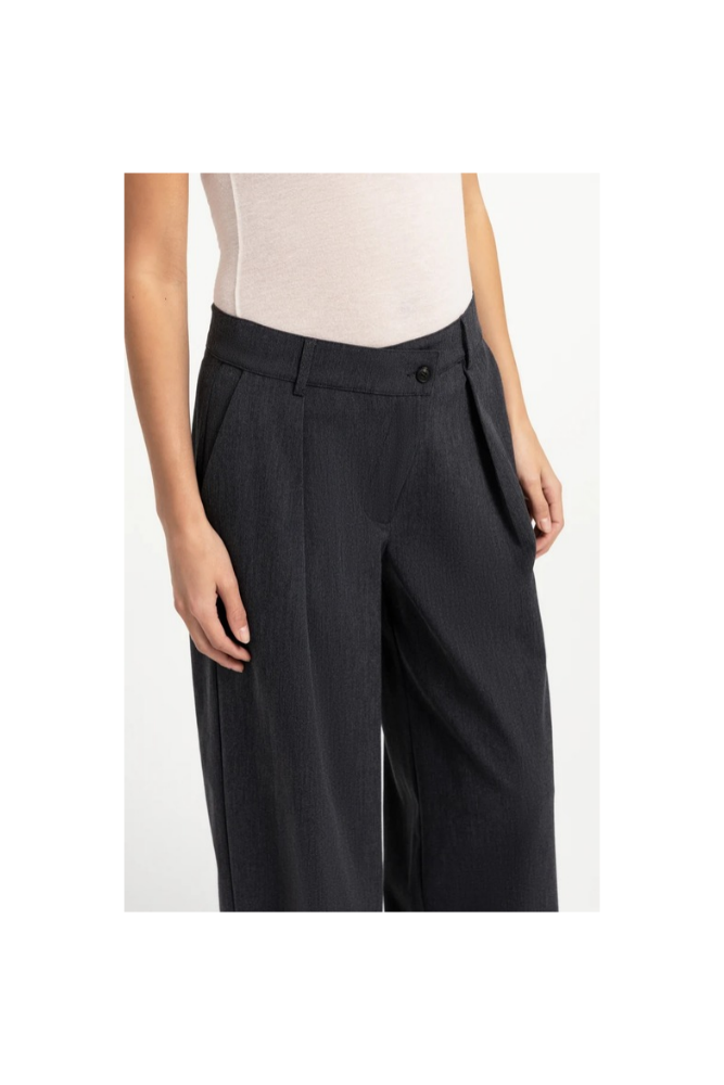 
                  
                    Yaya woven trousers with wide leg & asymmetric closure
                  
                