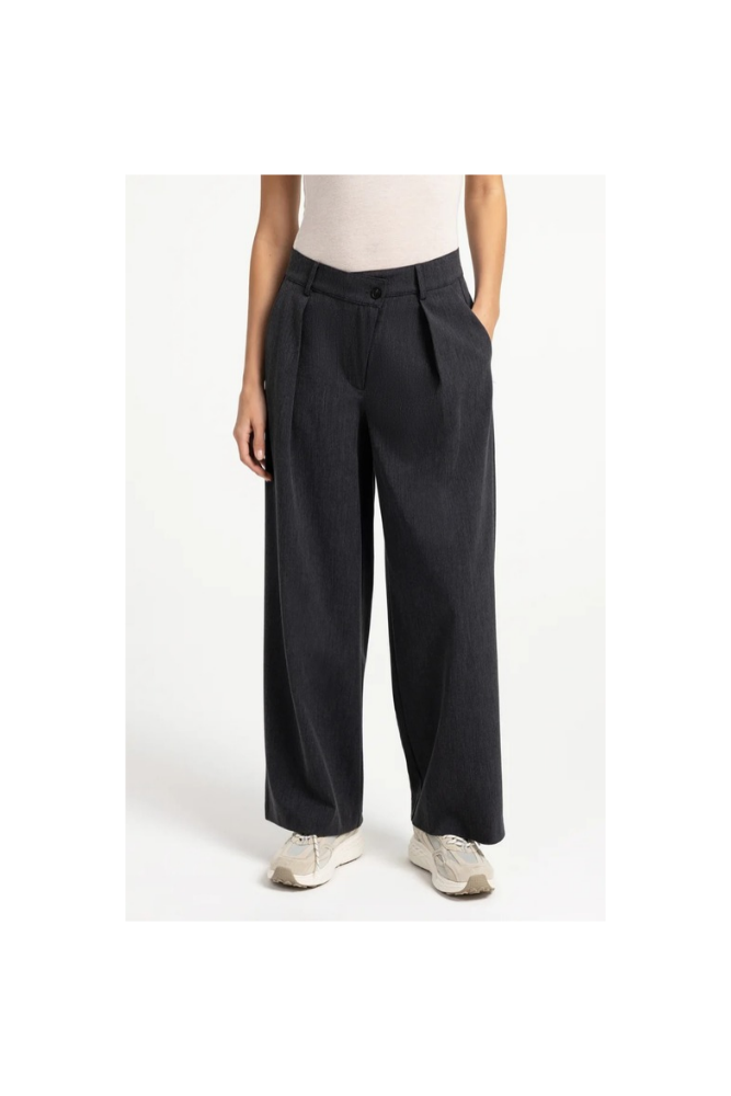 
                  
                    Yaya woven trousers with wide leg & asymmetric closure
                  
                