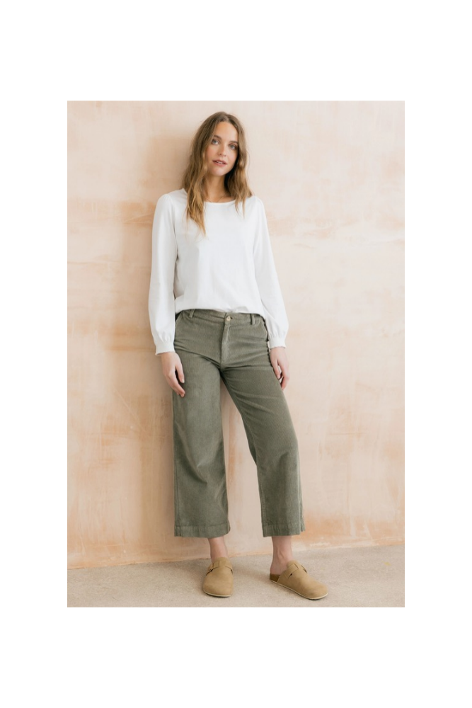 
                  
                    Lily & Me Isla crop trouser sage
                  
                