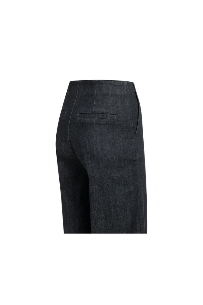 
                  
                    Yaya denim trousers with wide leg
                  
                