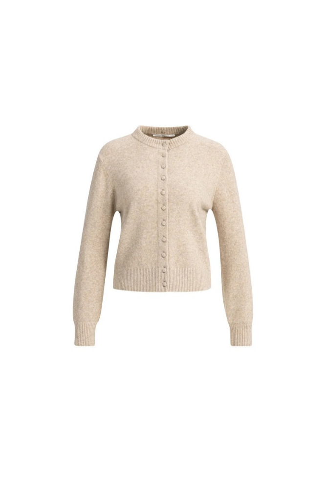 
                  
                    Yaya cardigan with detachable collar
                  
                