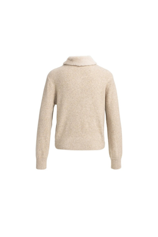 
                  
                    Yaya cardigan with detachable collar
                  
                