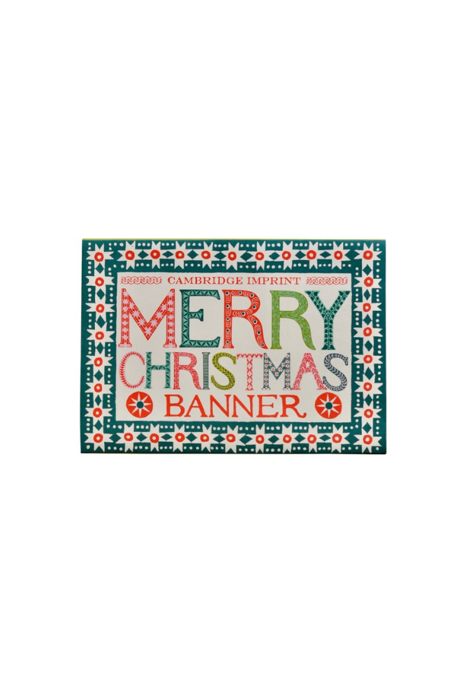 
                  
                    Cambridge Imprint Merry Christmas banner
                  
                