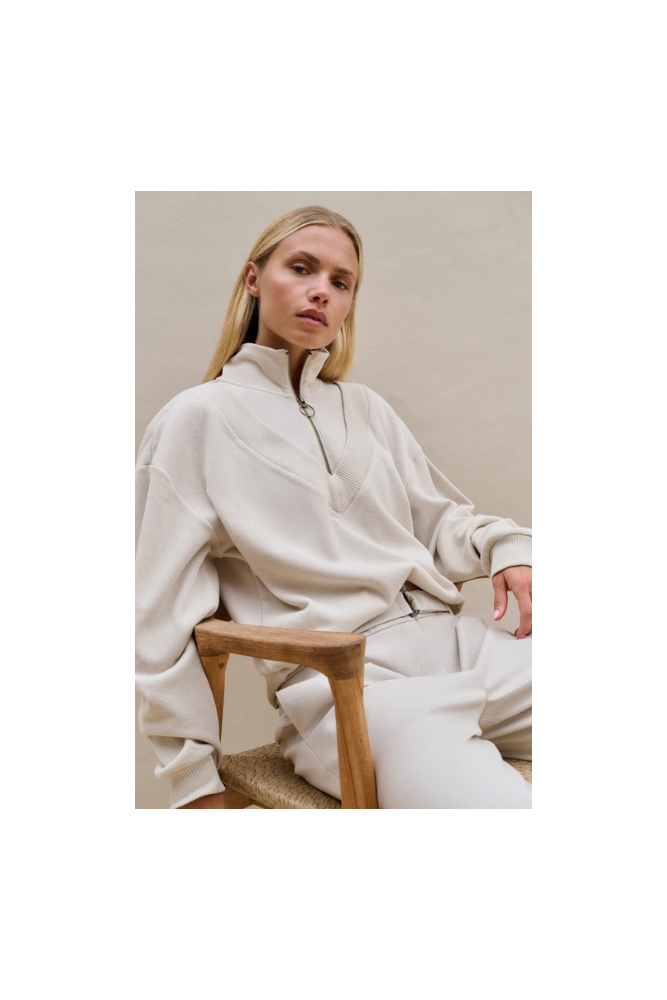 
                  
                    Yaya Sweater With Double Collar
                  
                