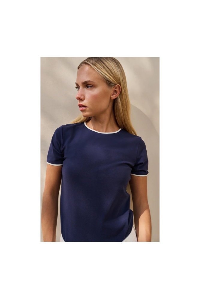 
                  
                    Yaya Top with Contrasting rim
                  
                
