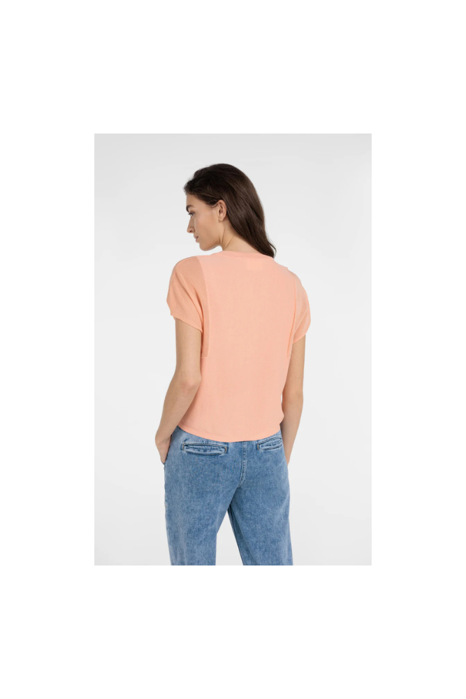 
                  
                    Yaya top with sheer short sleeves
                  
                