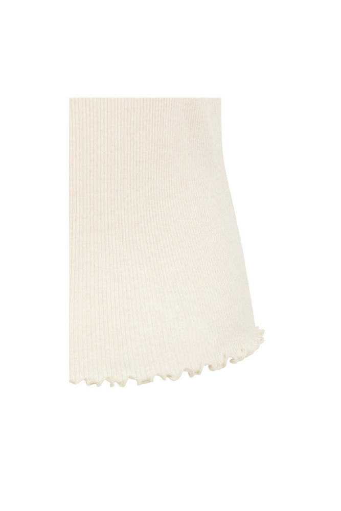 
                  
                    Yaya Sleeveless top with ruffled edges
                  
                