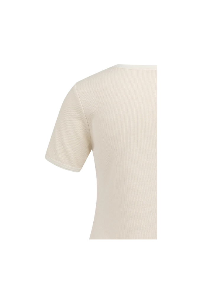 
                  
                    Yaya T-shirt with mesh details
                  
                