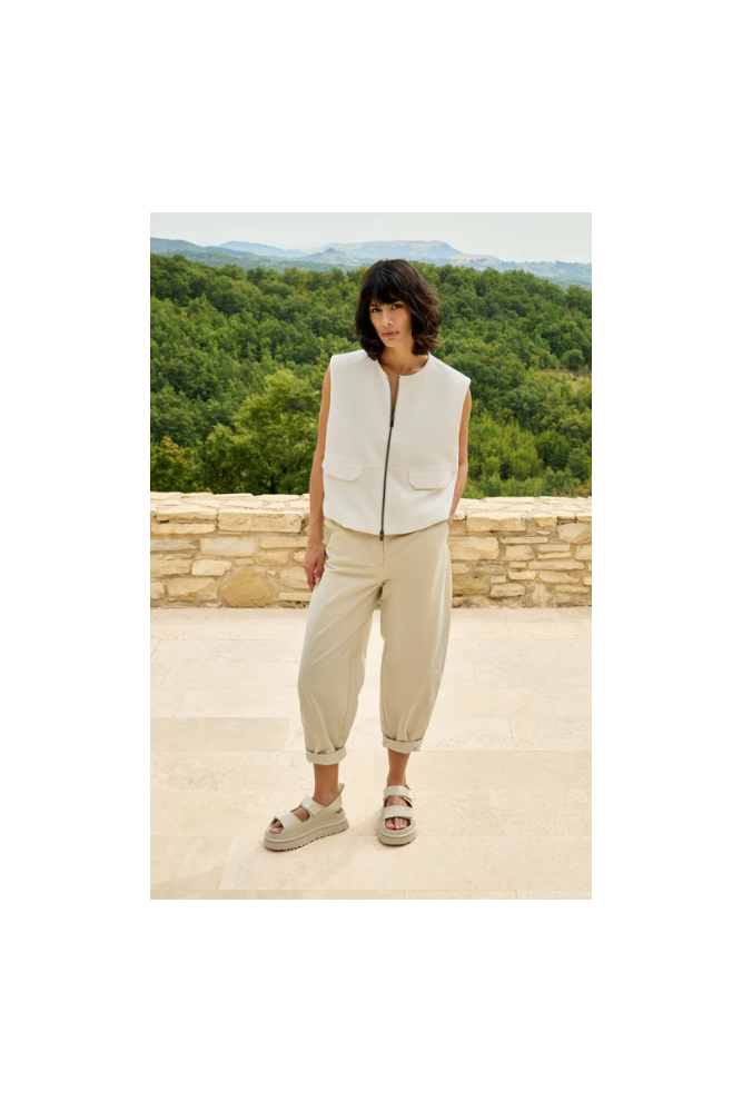 
                  
                    Yaya high waist button trouser
                  
                