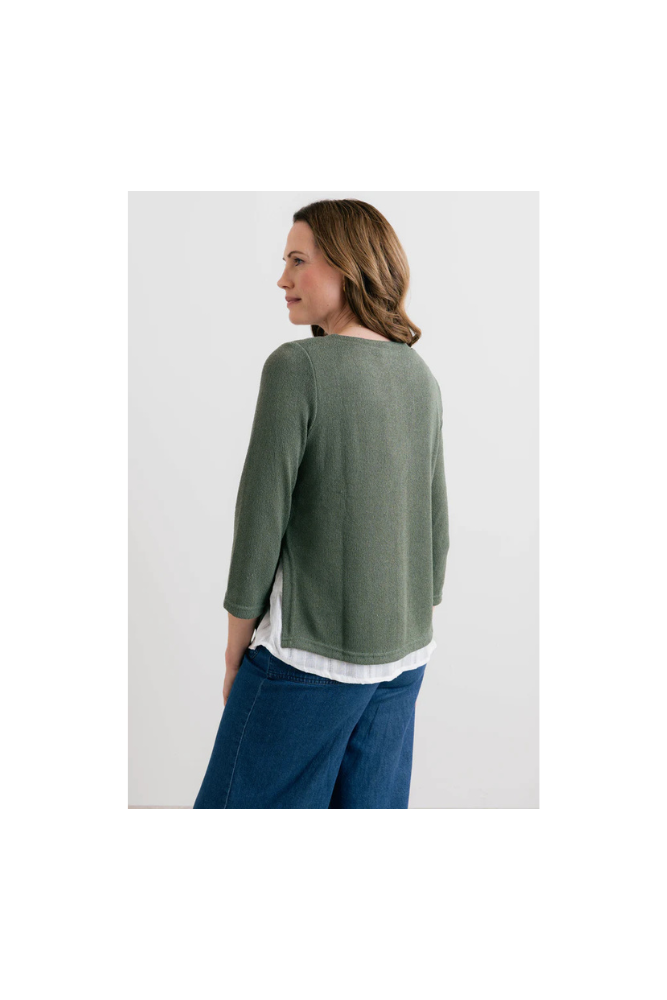 
                  
                    Lily & Me Olive shirt
                  
                