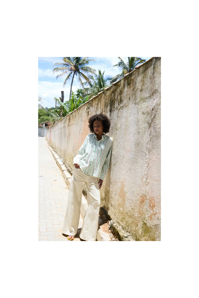 
                  
                    Ichi Ihziggy wide trousers
                  
                