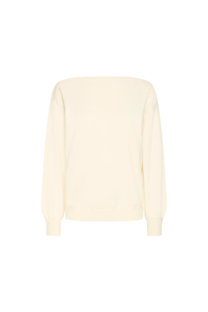 
                  
                    Ichi Ihluls boat neck jumper
                  
                