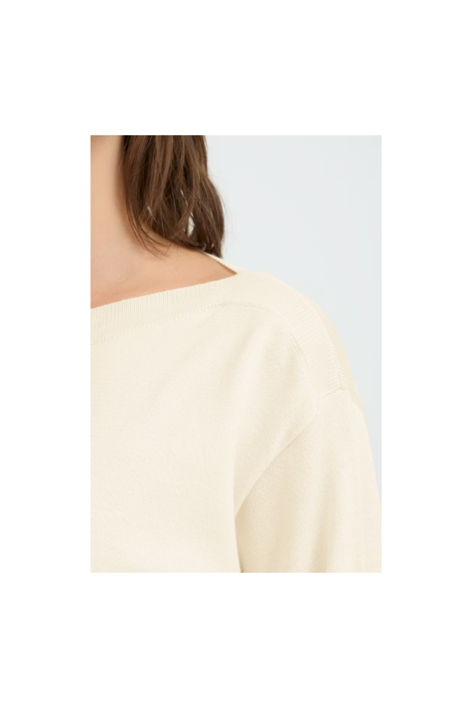 
                  
                    Ichi Ihluls boat neck jumper
                  
                