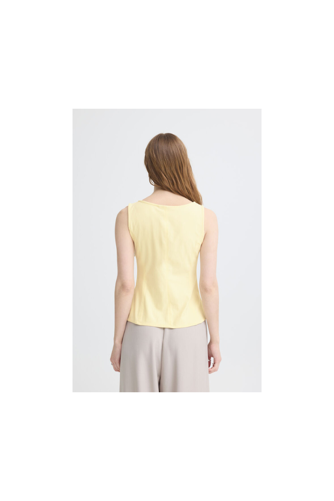 
                  
                    Ichi Ihkate denim top
                  
                