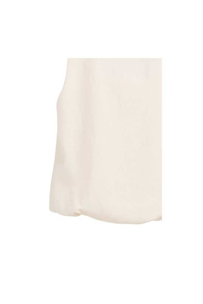 
                  
                    Yaya Sleeveless woven top with balloon edge
                  
                