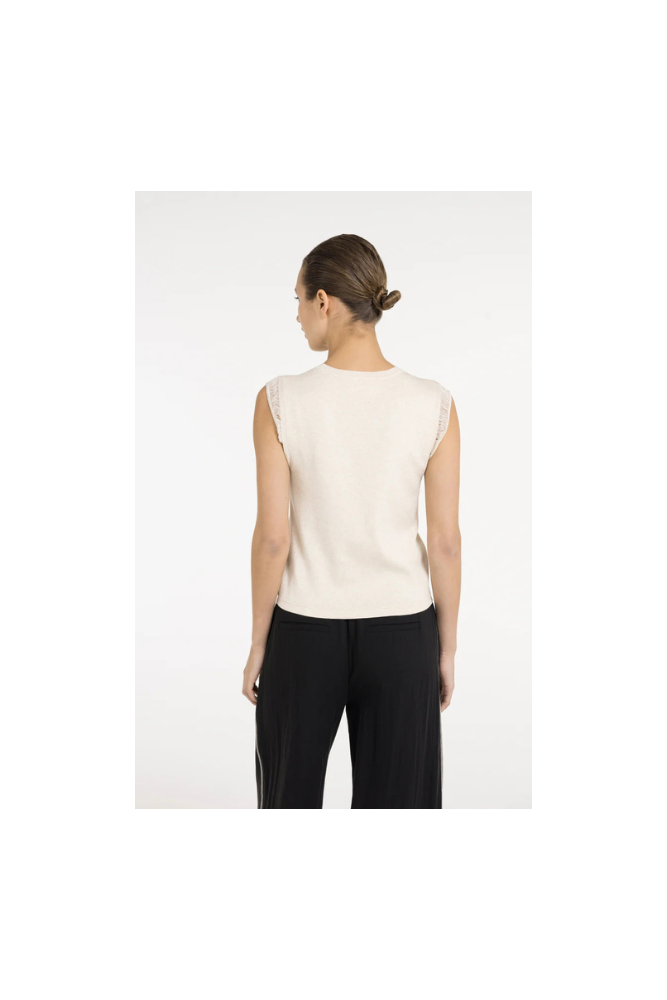 
                  
                    Yaya sleeveless knitted top
                  
                