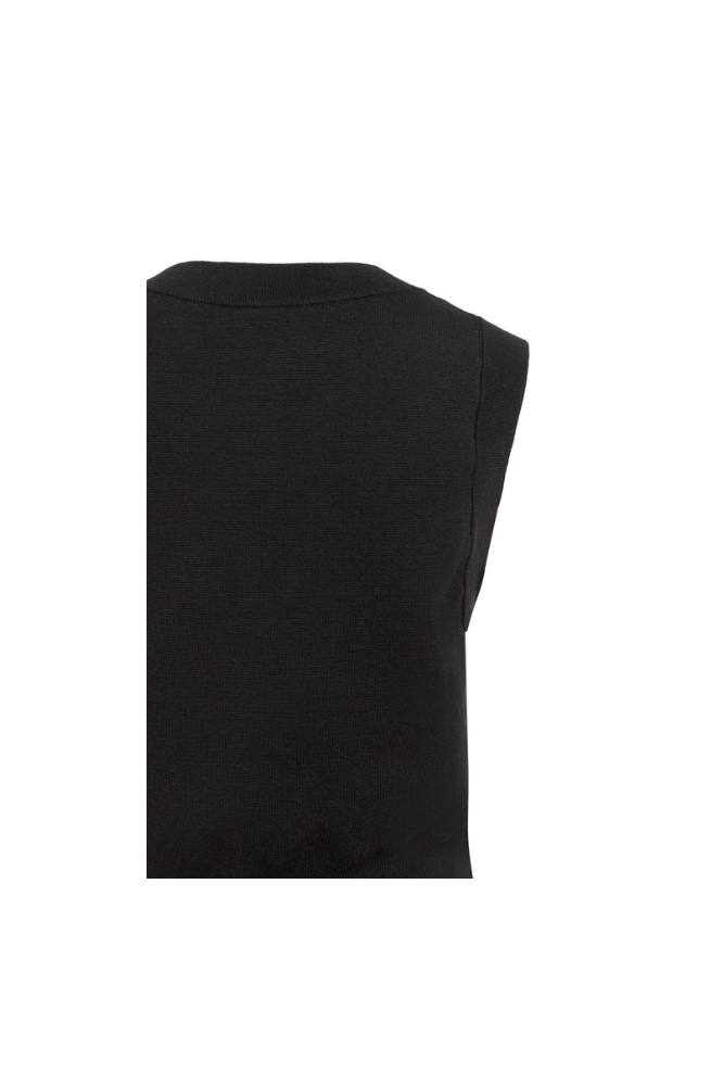 
                  
                    Yaya sleeveless fine knit cardigan
                  
                