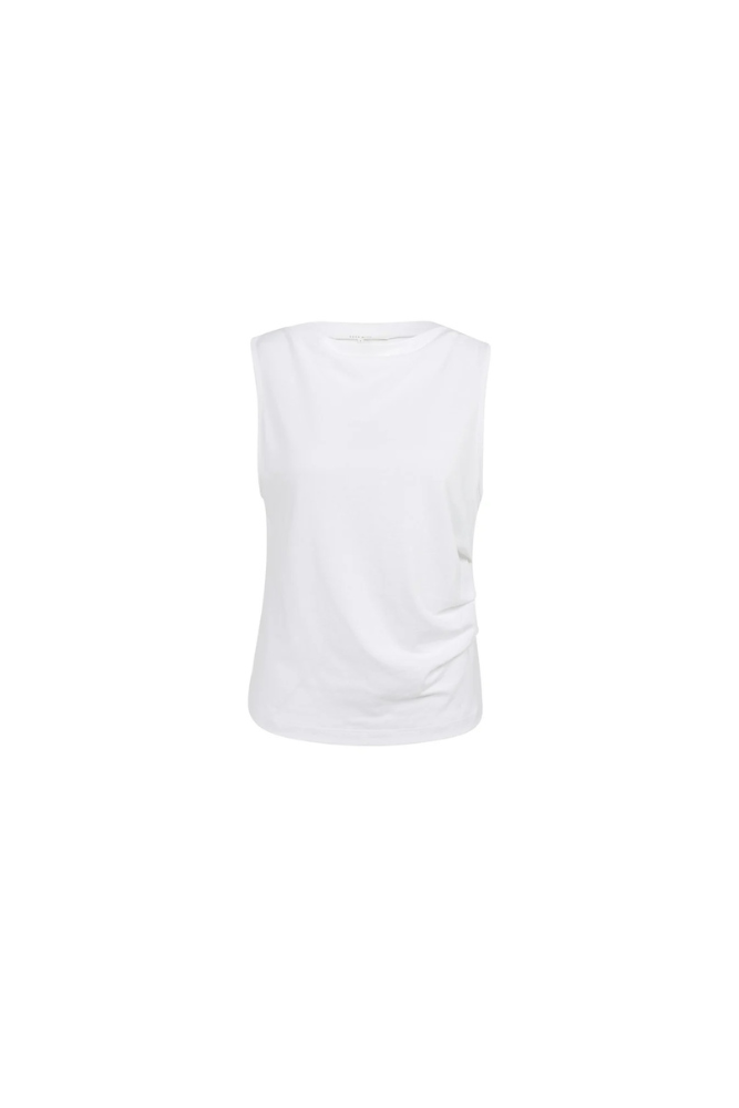 
                  
                    Yaya sleeveless top with boat neck
                  
                