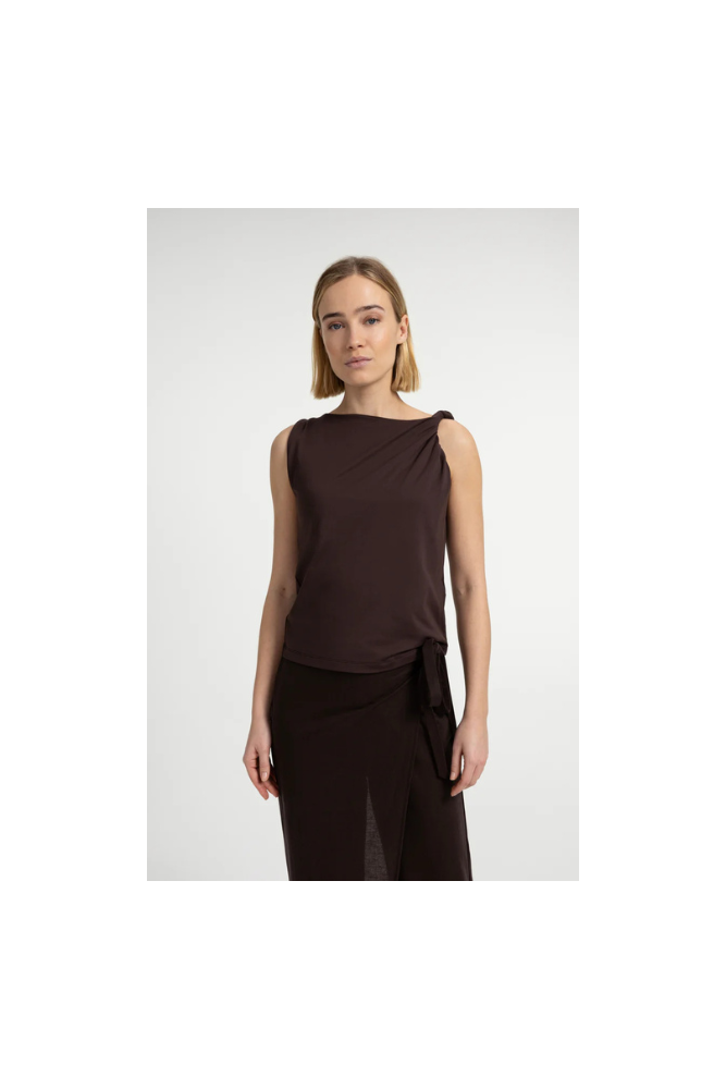 
                  
                    Yaya Top with Twisted Shoulder Strap
                  
                