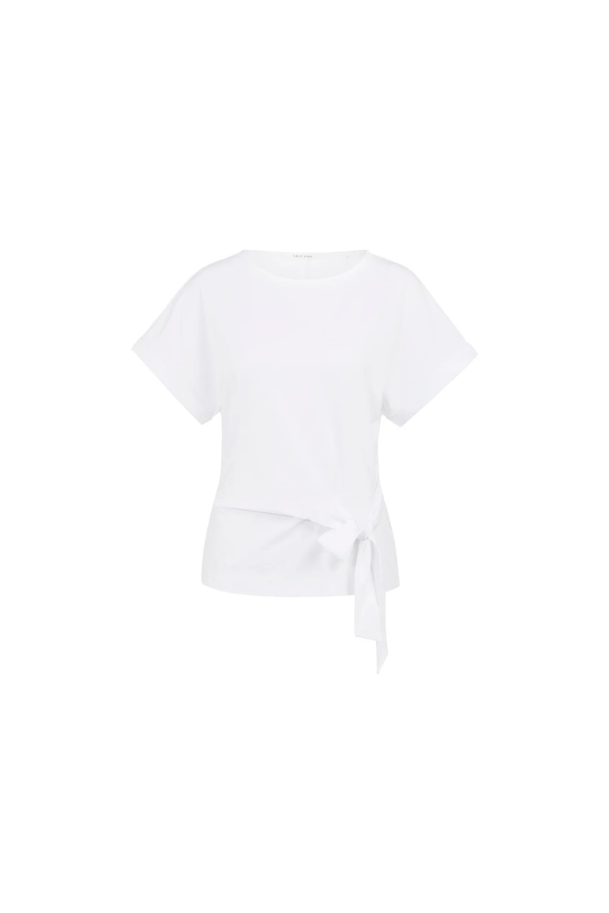 
                  
                    Top with round Neckline & Knot
                  
                