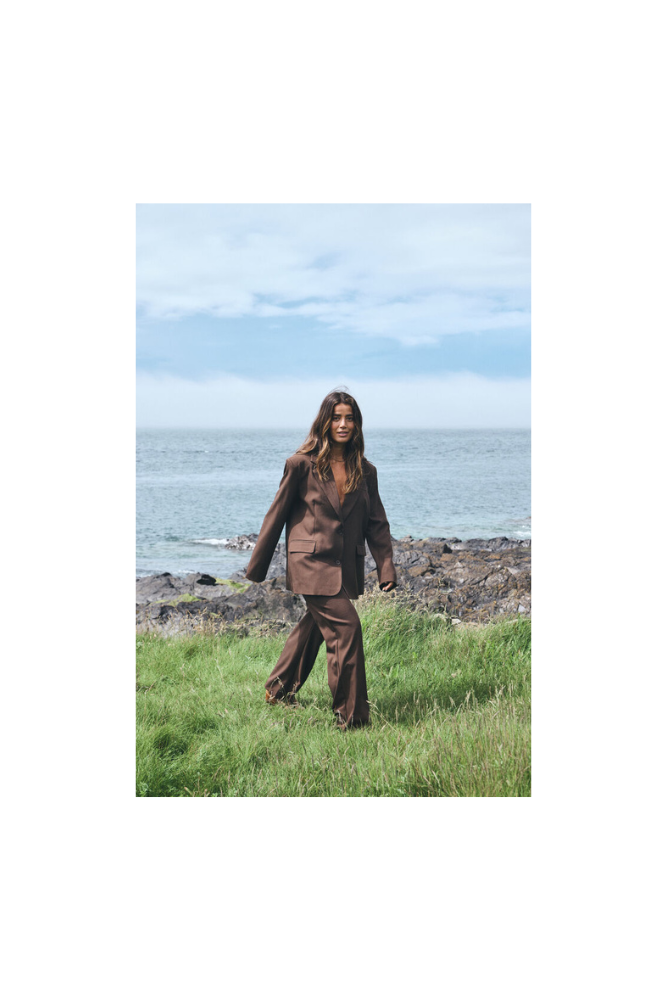 
                  
                    Ichi Ihfava wide trousers
                  
                