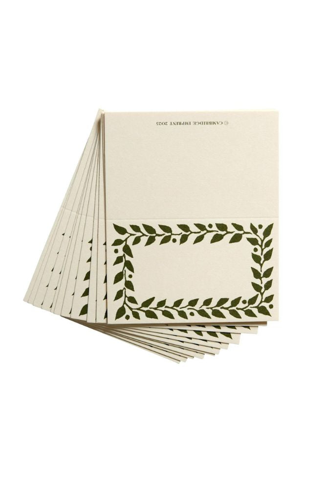 Pack of Twelve Place Cards