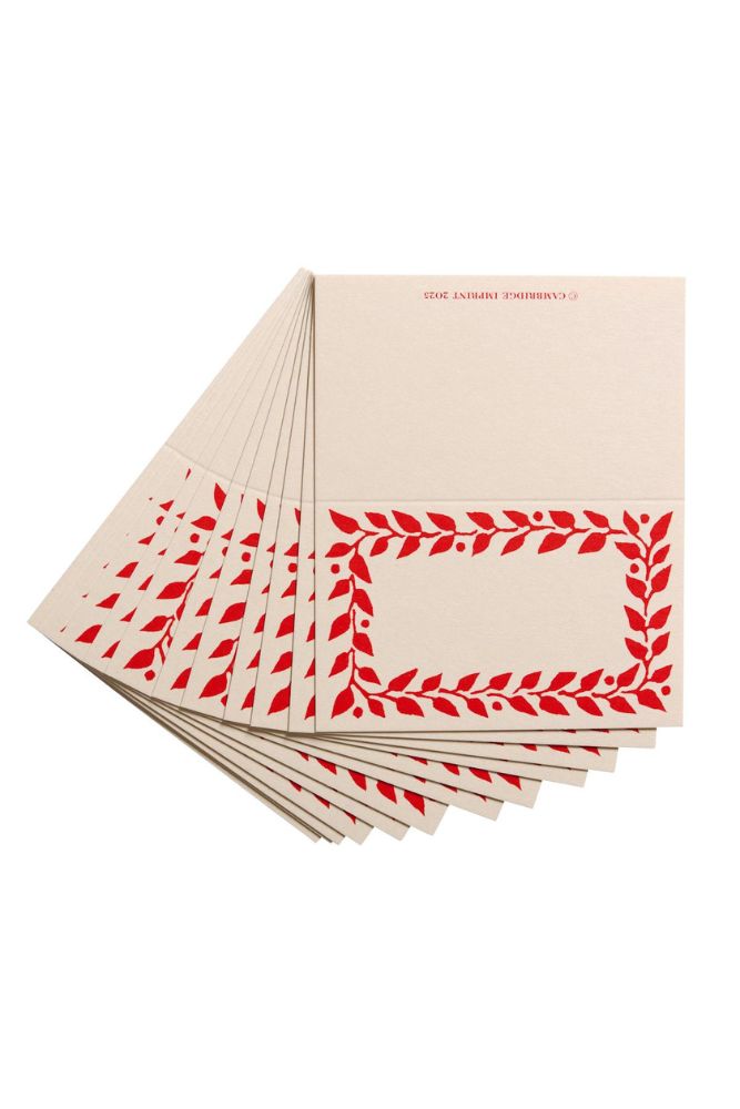 Pack of Twelve Place Cards