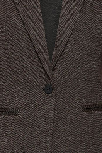 
                  
                    Ichi Ihkate Herringbone Blazer
                  
                